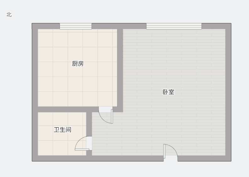 宝隆花园 1室厅卫 38m²