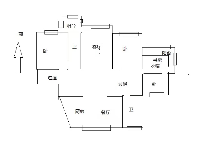 春晖花园 4室2厅2卫 170m²