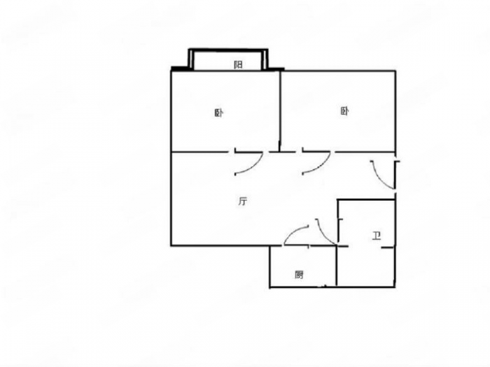 光明新村 2室1厅1卫 68.21m&sup2;