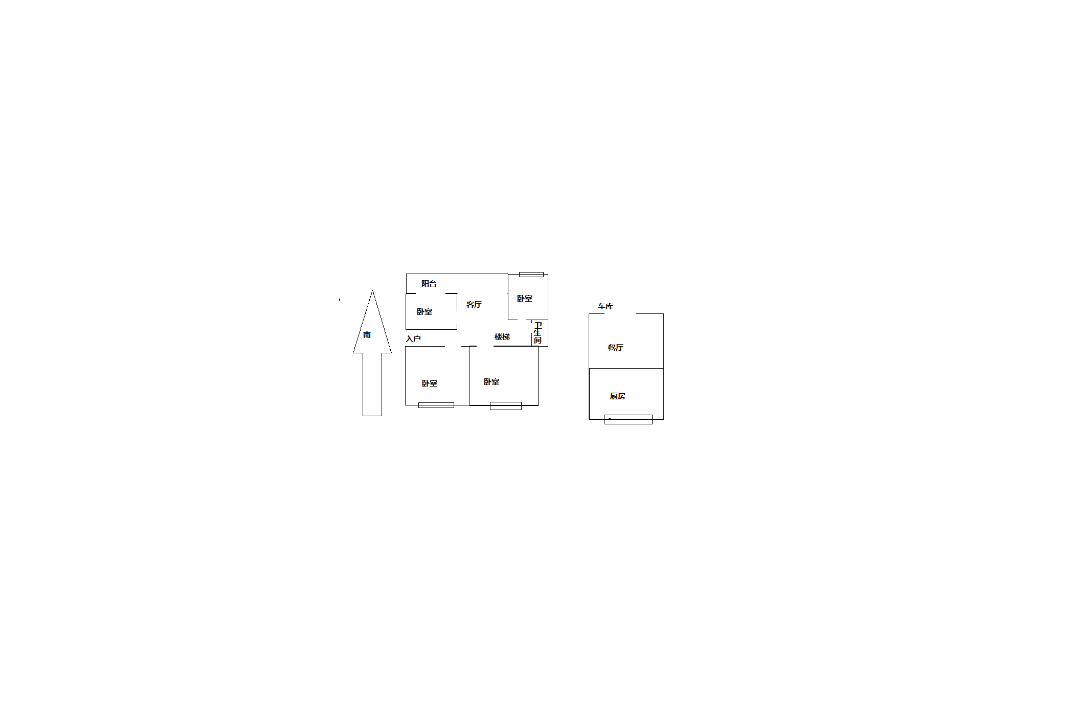 春晖花园 4室2厅1卫 110m&sup2;