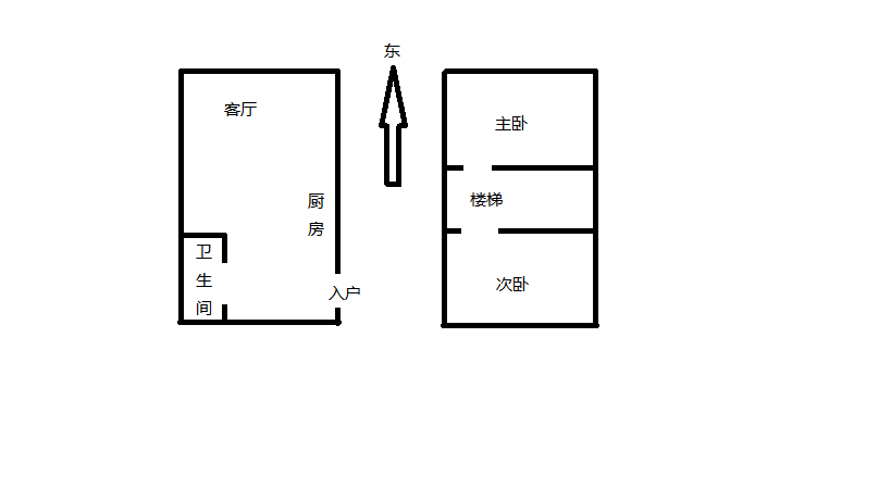 崇川星光域 2室1厅1卫 50.96m²
