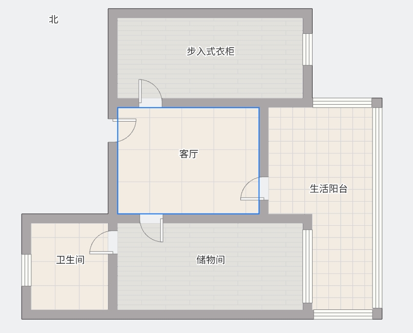 濠东路51号小区 3室2厅2卫 94.86m²