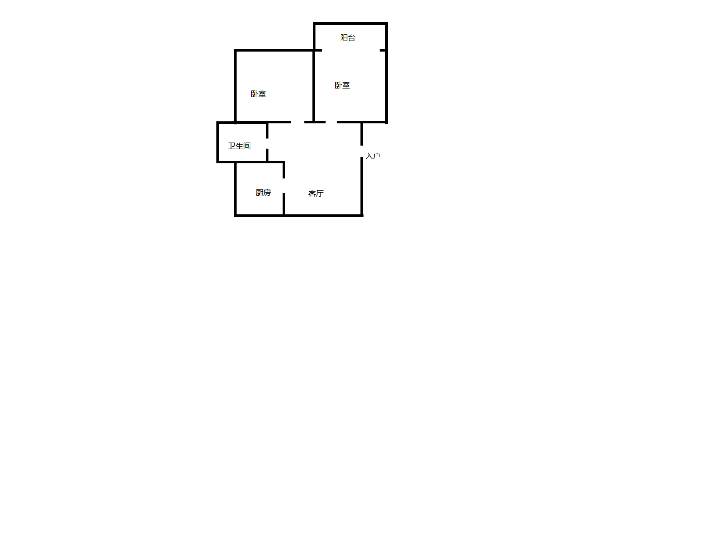城港新村 2室1厅1卫 78.02m&sup2;