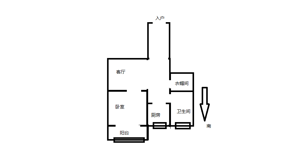 裕豐廣場 1室1厅1卫 76m²