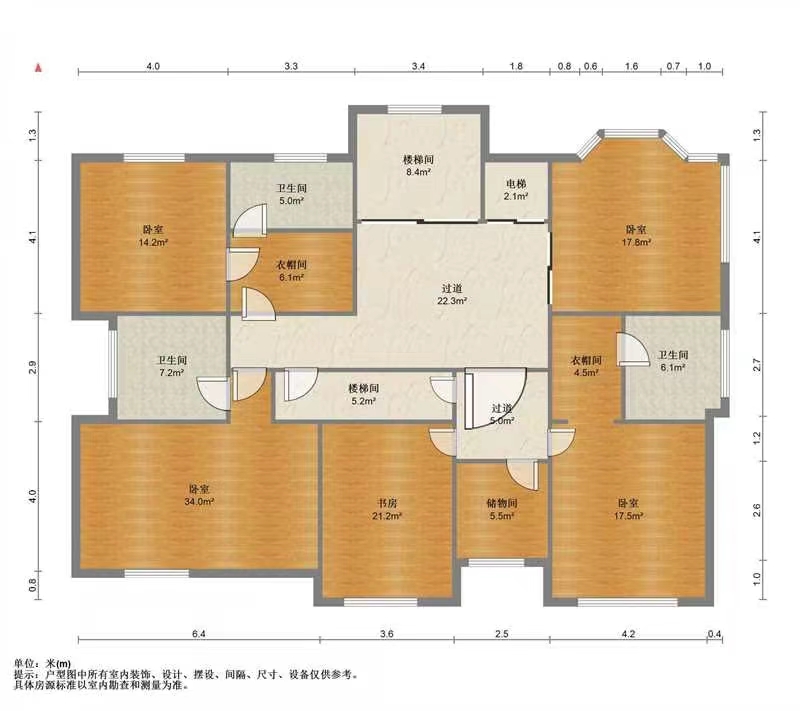 金和家园 8室3厅4卫 960m&sup2;