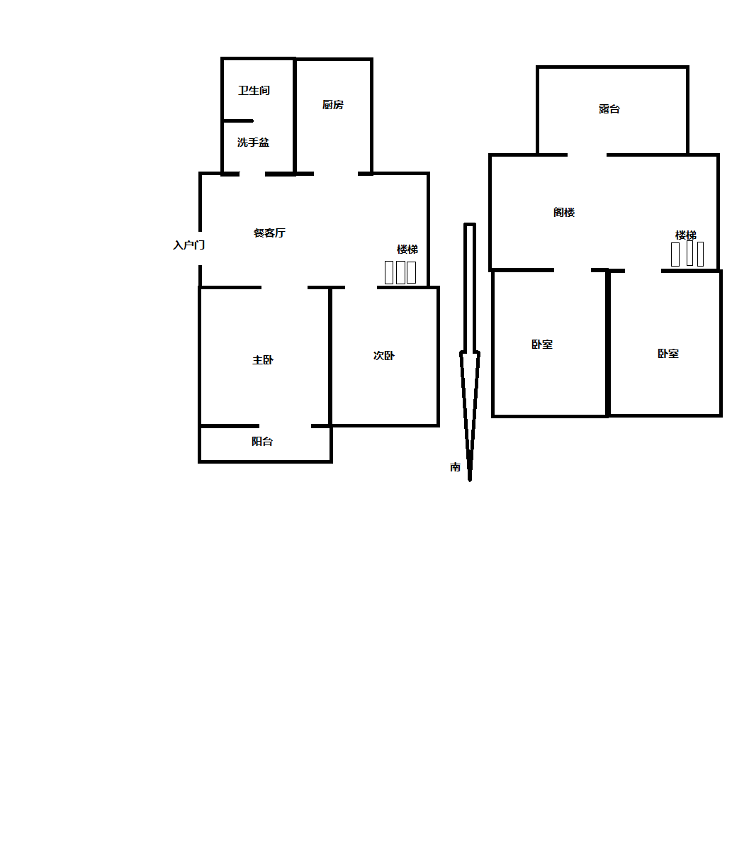 光明南村 4室2厅1卫 77.85m&sup2;