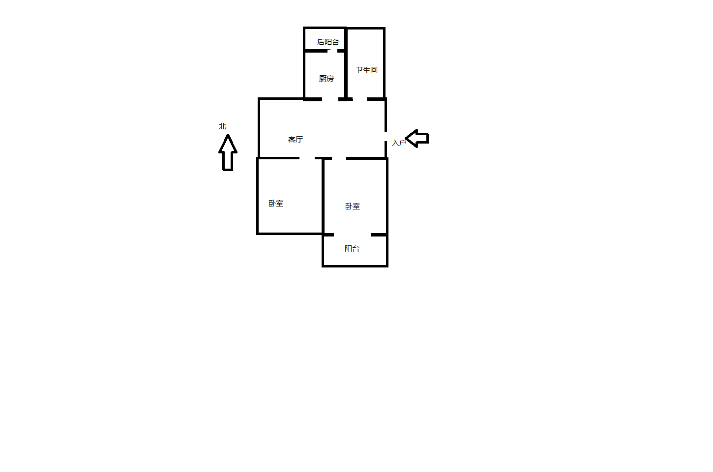 外滩花苑 2室1厅1卫 89.54m²