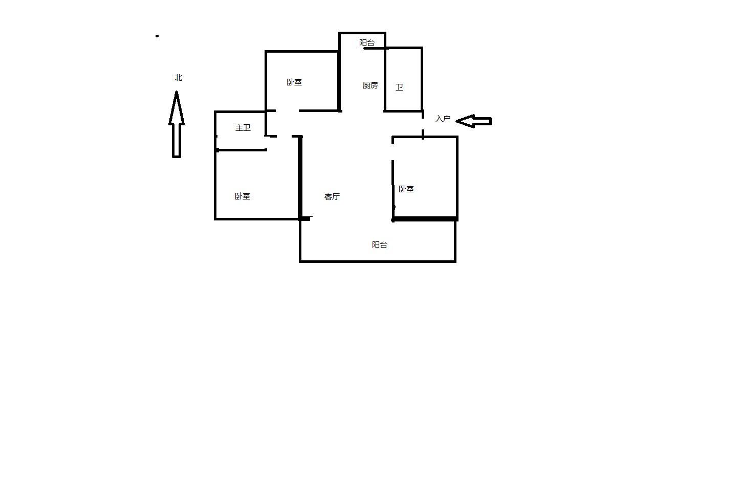 百花馨苑 4室2厅2卫 140m&sup2;