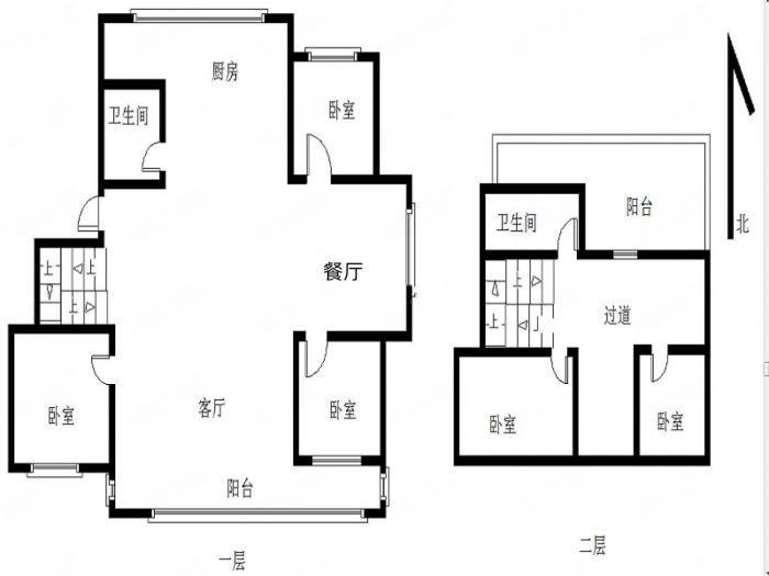 新华佳园 4室2厅1卫 133.00m&sup2;