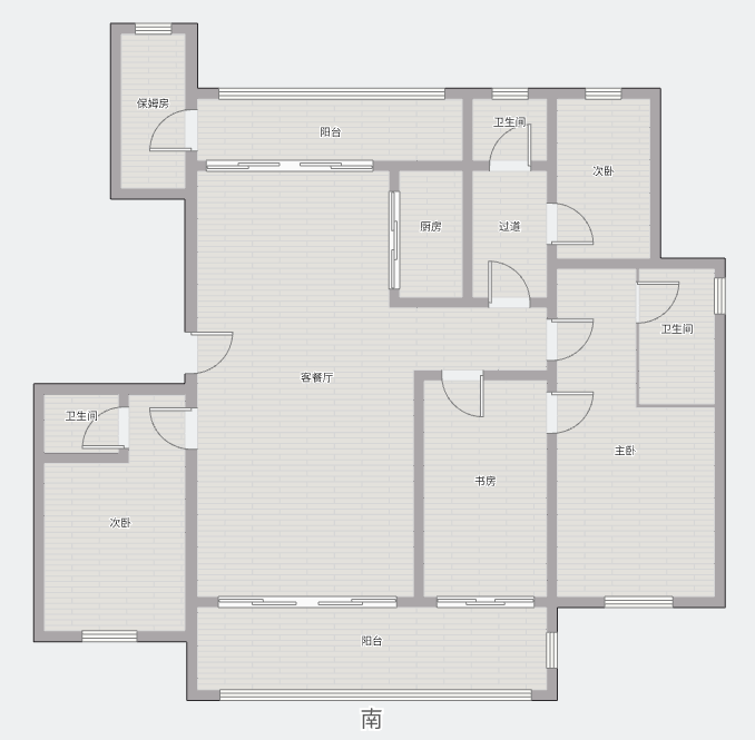 德诚翠湖湾 4室2厅2卫 189.81m&sup2;