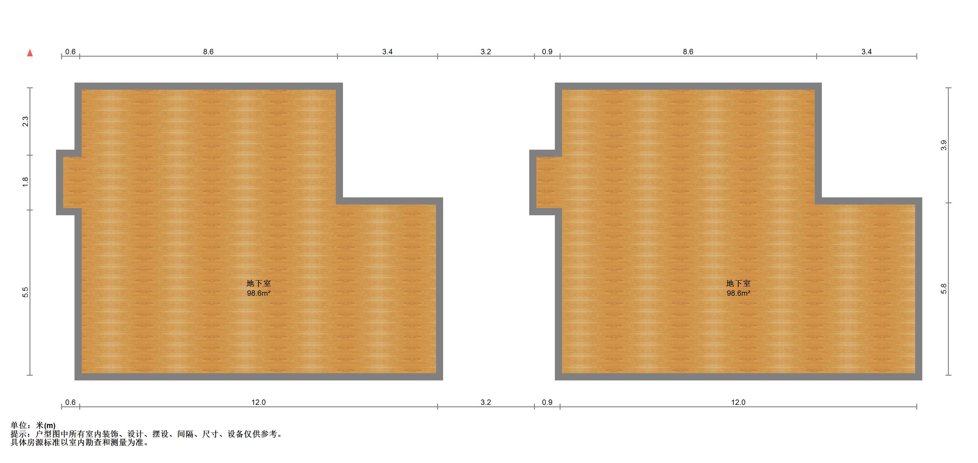 濠悦府 2室2厅2卫 293.00m&sup2;