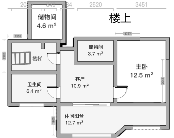 佳期漫 4室2厅1卫 183m&sup2;