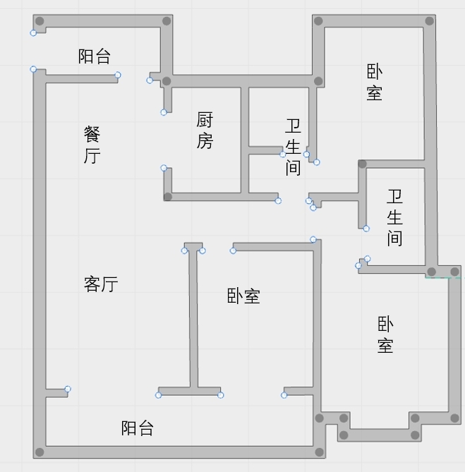 春风南岸西园 3室2厅2卫 123m&sup2;