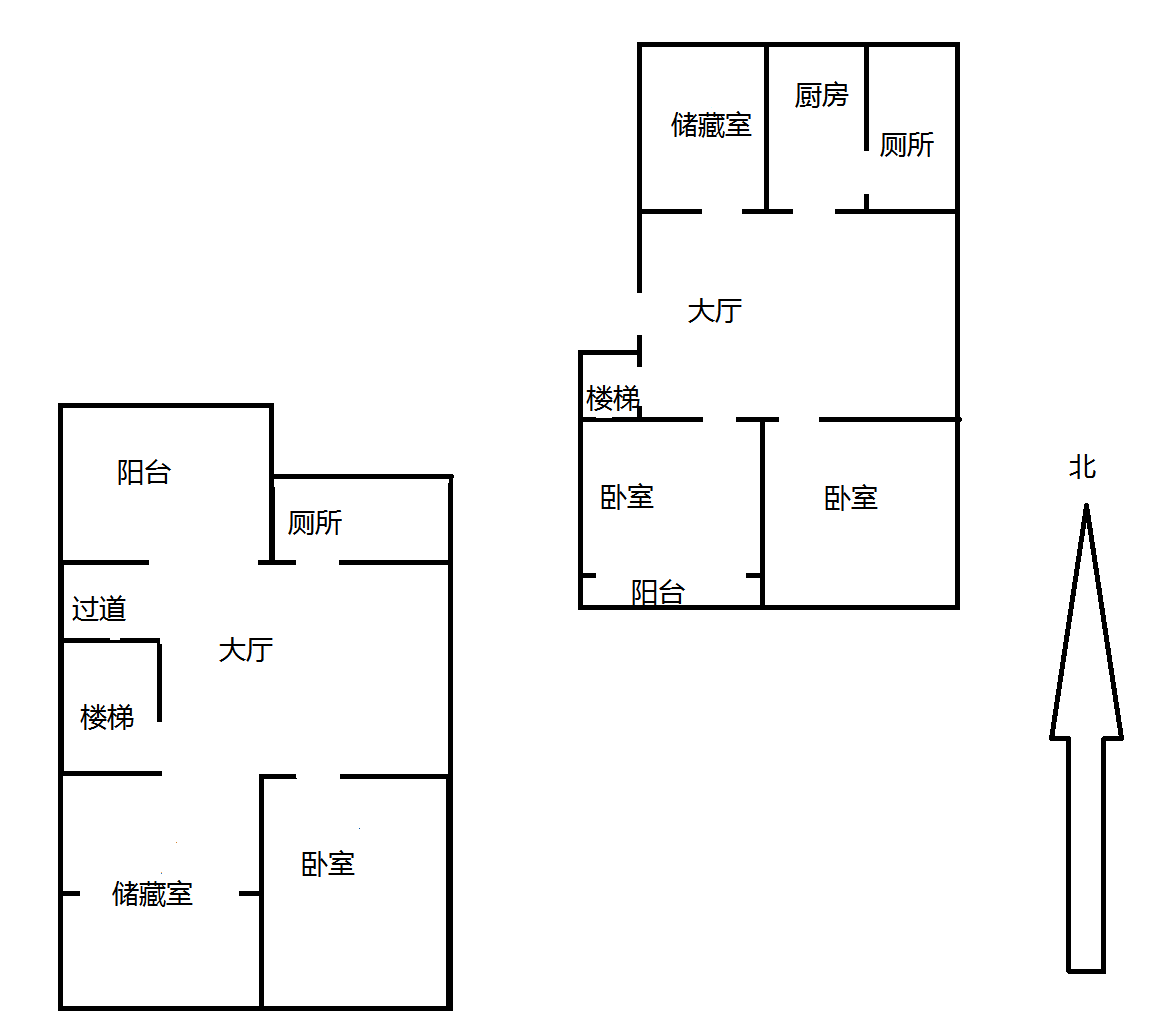 百花军宅苑 3室2厅2卫 91m&sup2;
