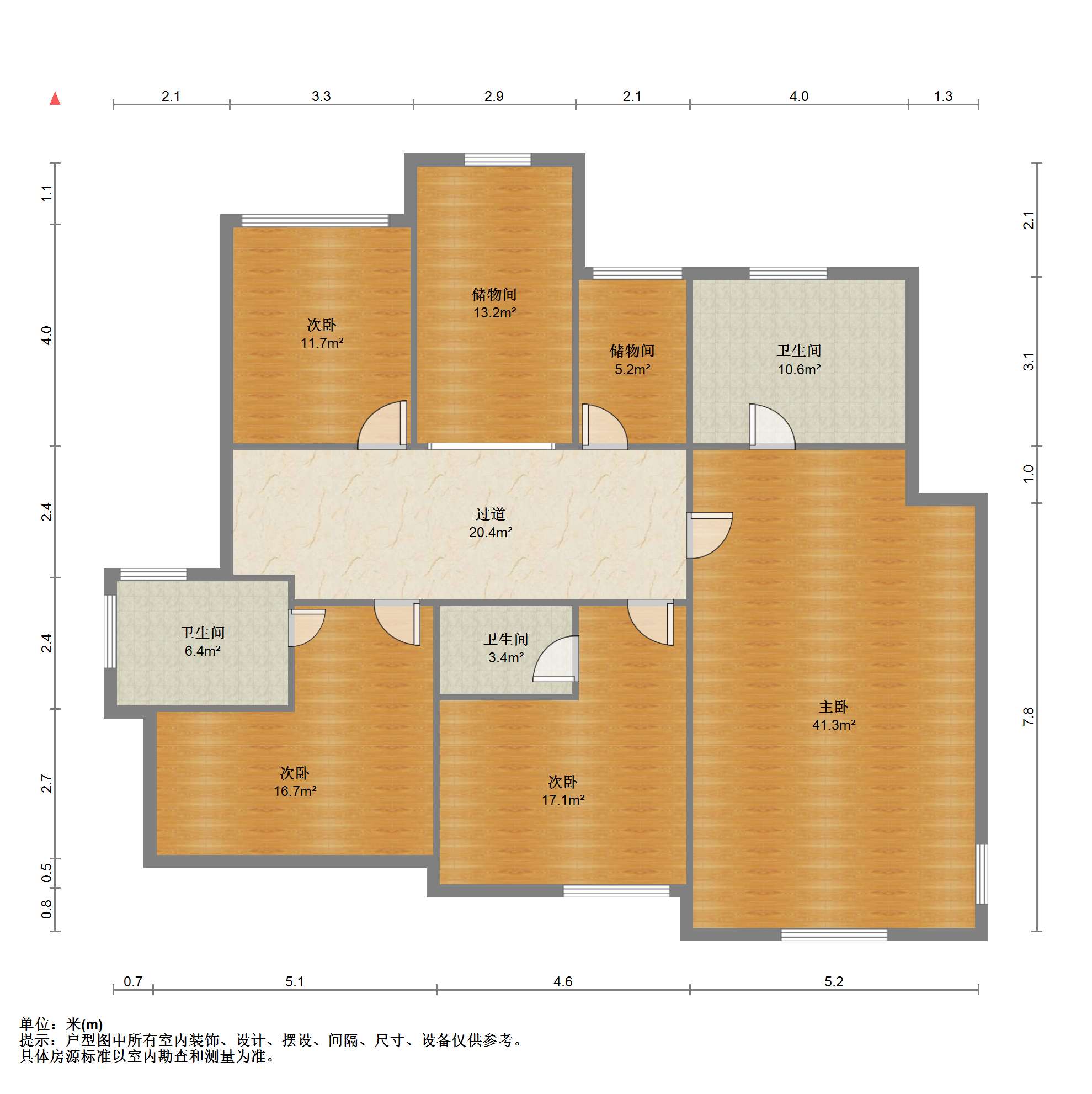 东郊庄园 5室3厅3卫 355m&sup2;