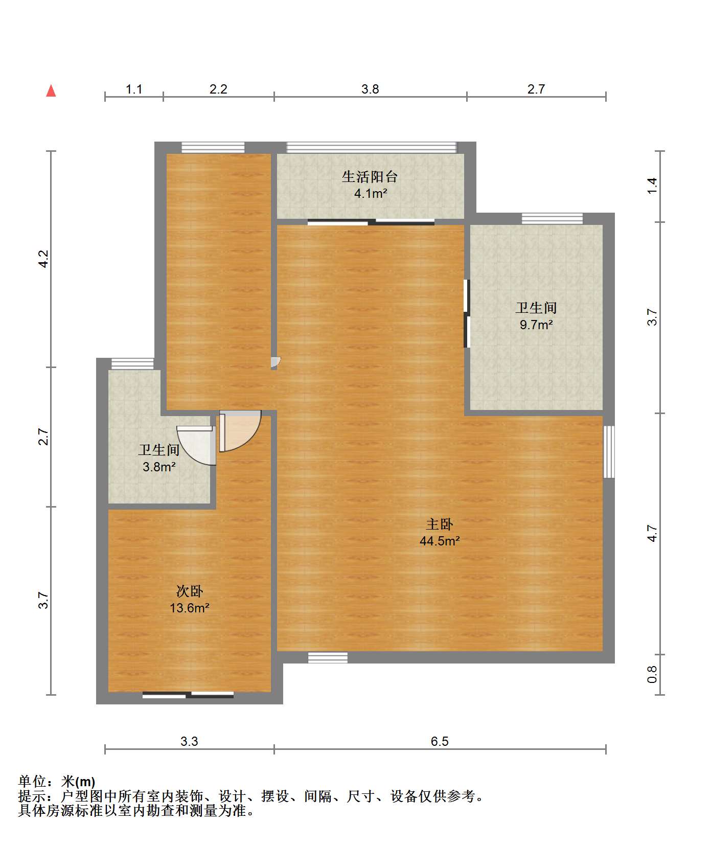 碧桂园天玺湾南区 5室2厅2卫 354.07m&sup2;