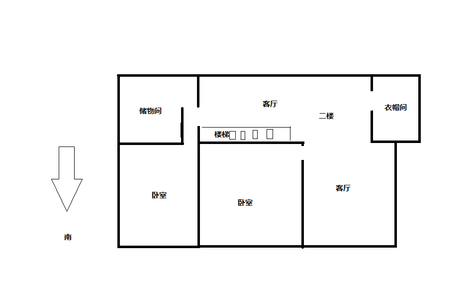 虹桥新苑 5室4厅1卫 237m²