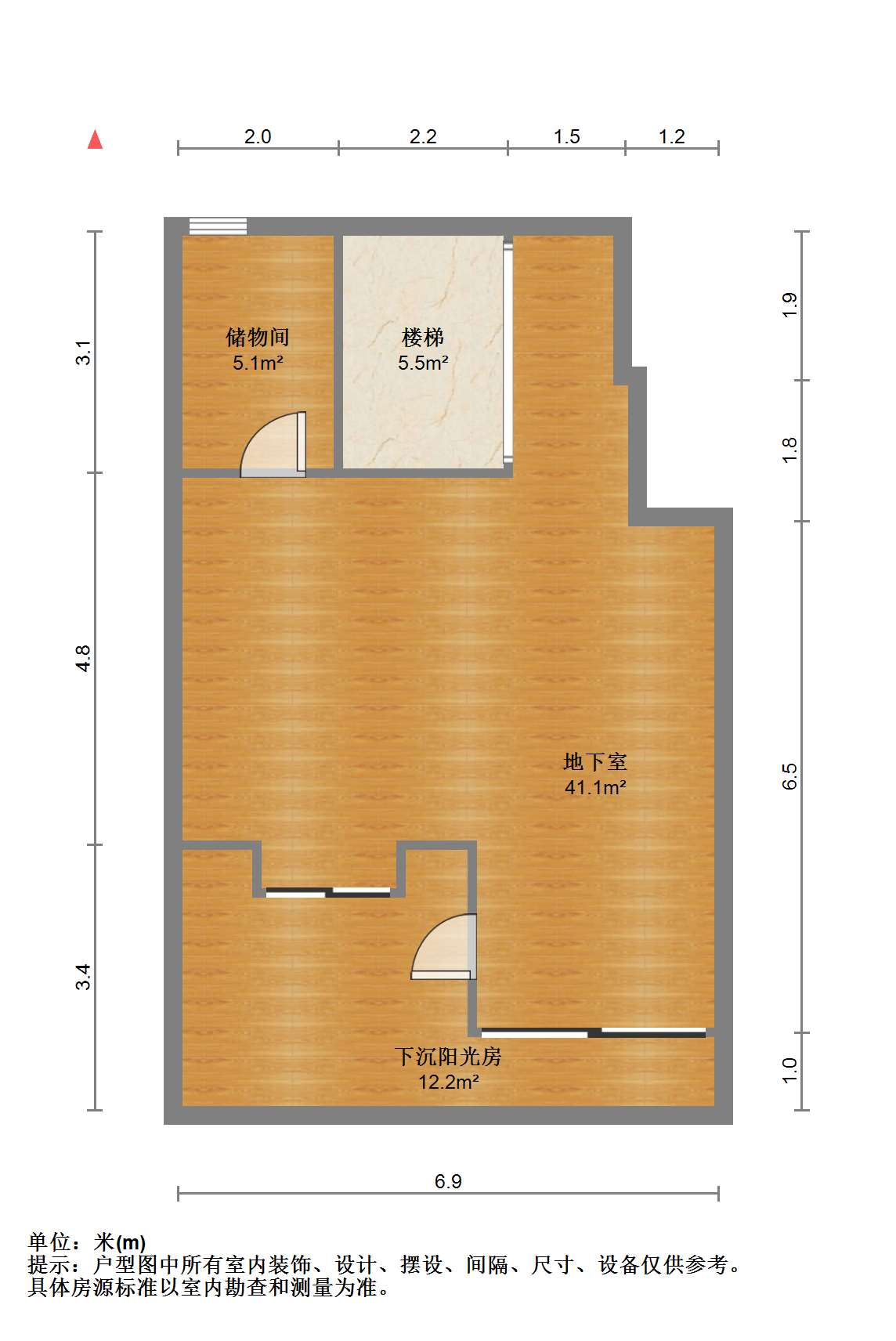 军山花园 3室2厅2卫 167.23m&sup2;