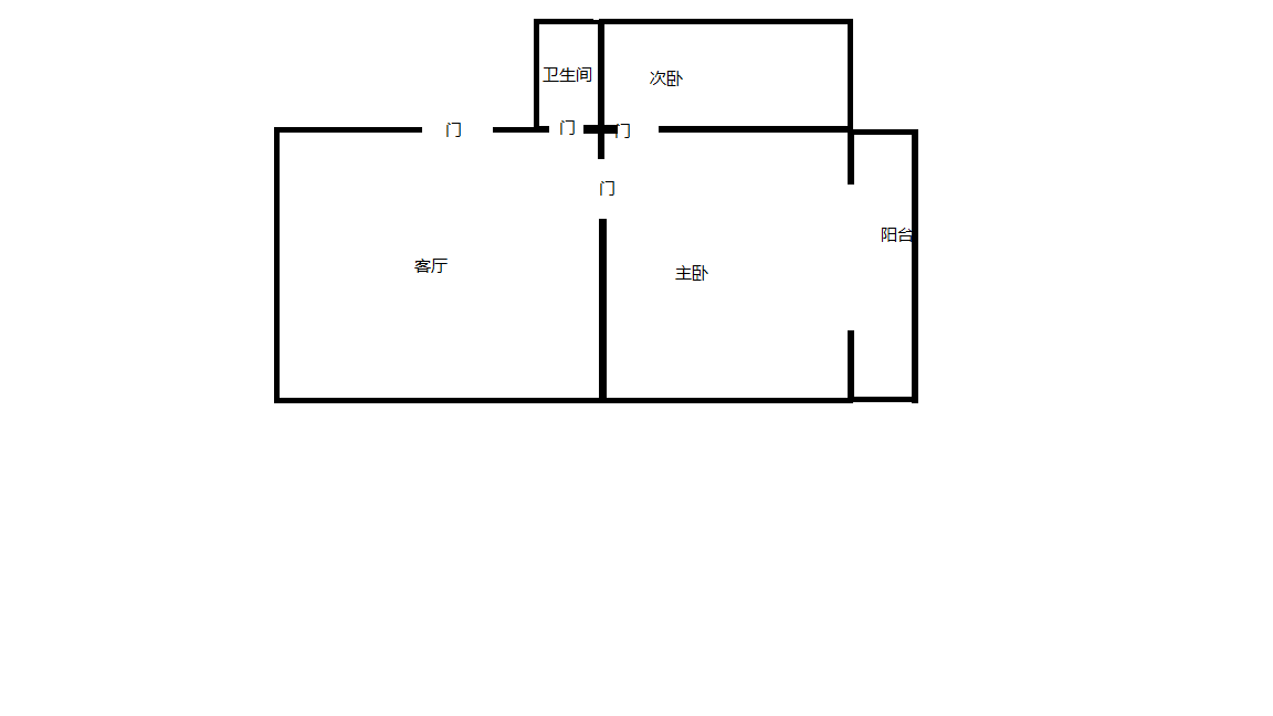 南通东苑小区 2室1厅1卫 60m&sup2;