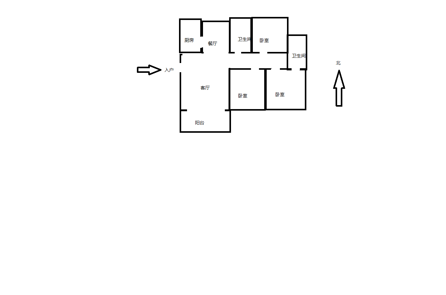雅居乐鑫基中央公馆西区 3室2厅2卫 126m&sup2;