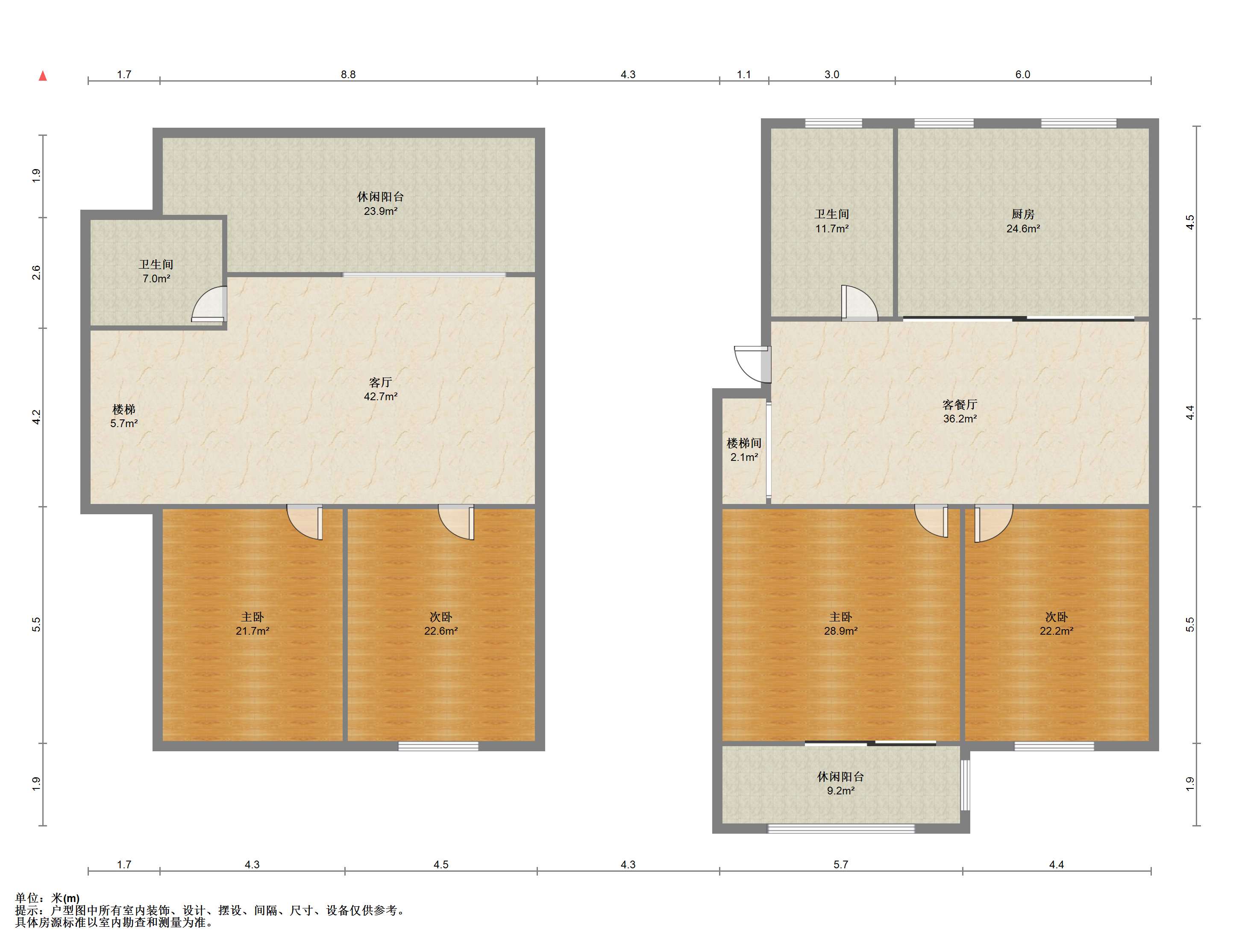 五山花苑 4室2厅2卫 151.73m&sup2;