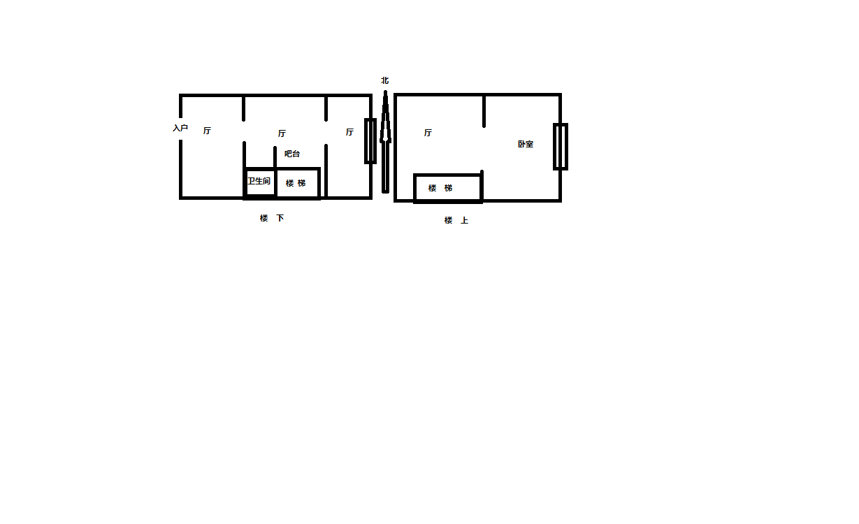 珑府 1室1厅1卫 55.53m²