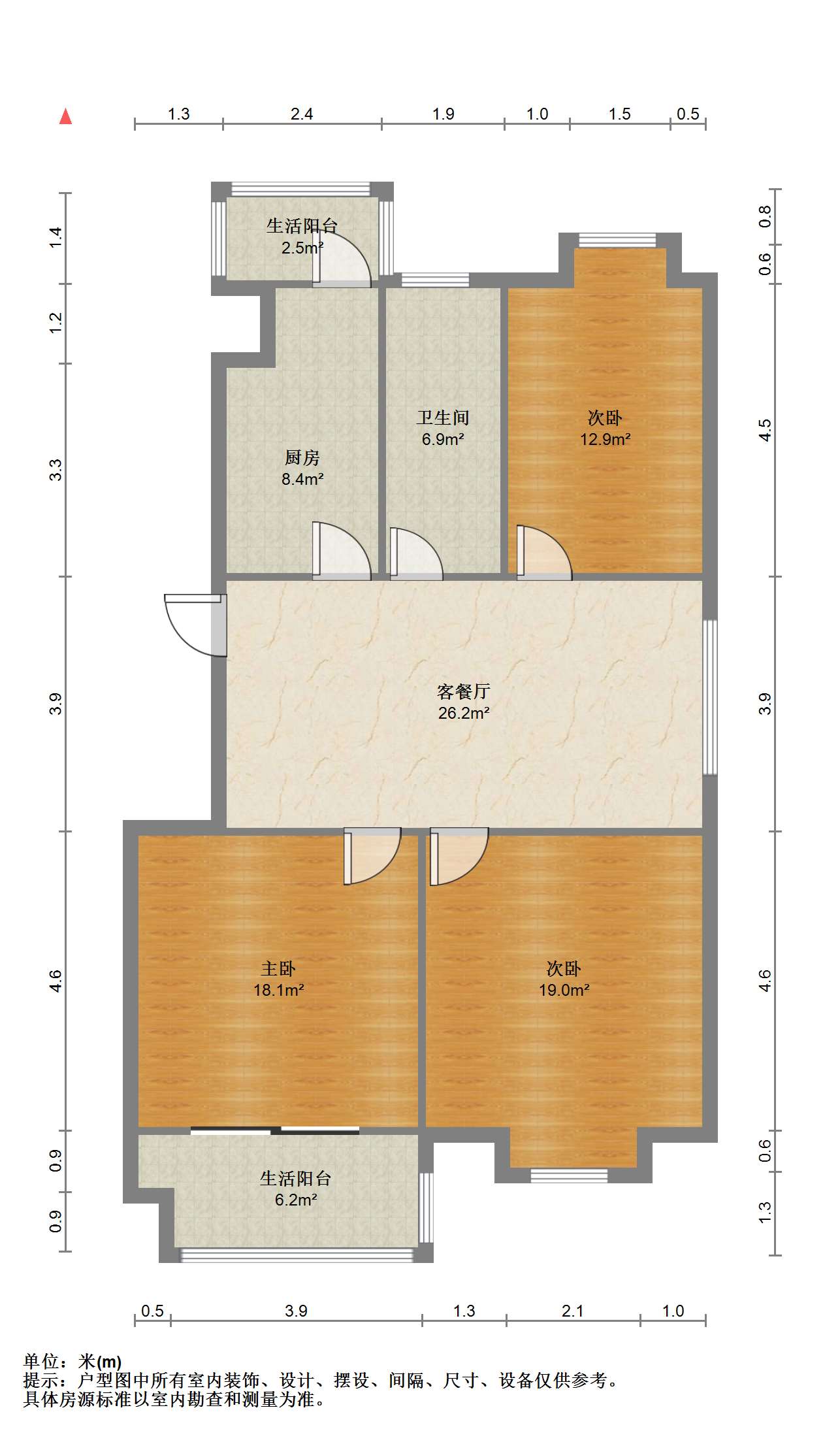 景河苑 1室厅卫 30m&sup2;