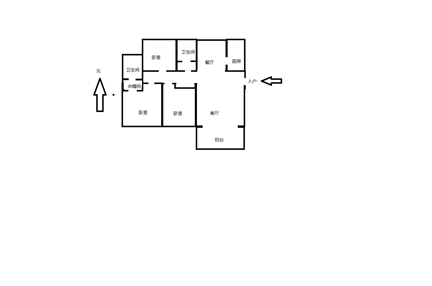 雅居乐鑫基中央公馆西区 3室2厅2卫 126.07m&sup2;