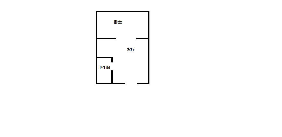 南通东苑小区 1室1厅1卫 21m&sup2;