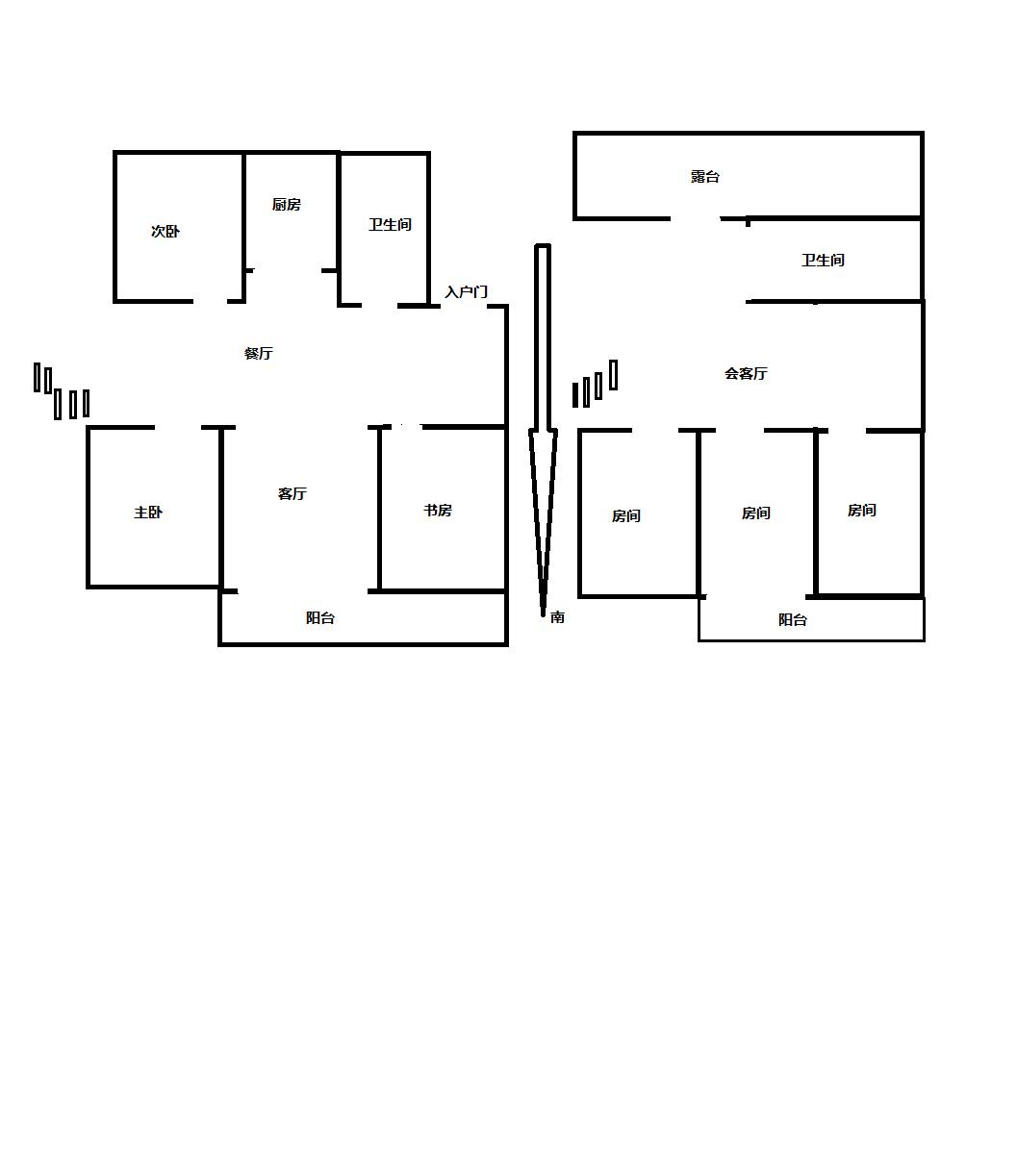 金辉花园 6室3厅2卫 198m&sup2;