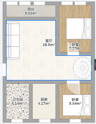 五一新村西区 4室2厅2卫 152m&sup2;