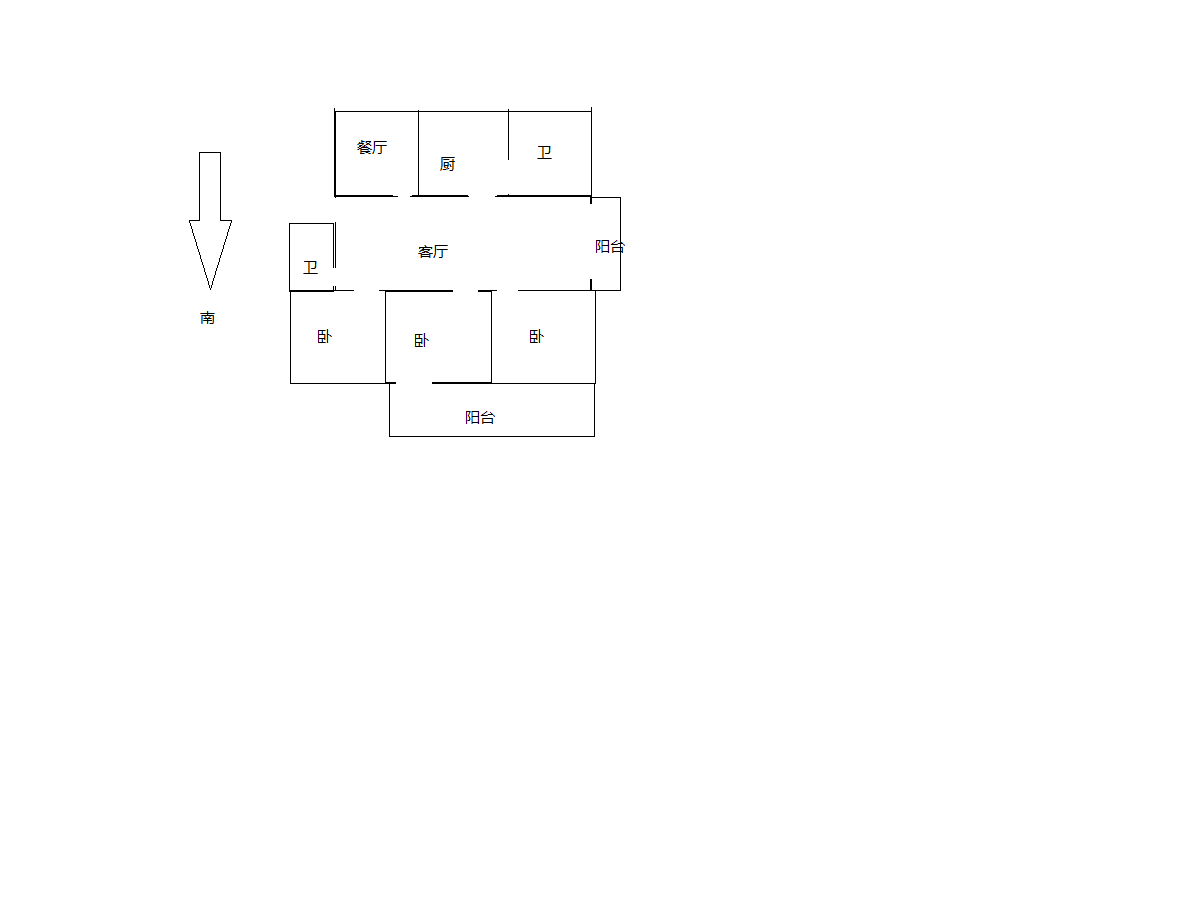 富丽花园 3室2厅2卫 130.67m&sup2;