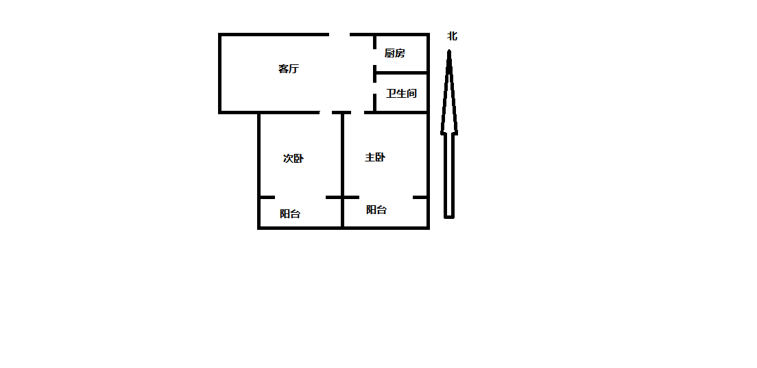 三里墩花苑三期 2室1厅1卫 99.90m&sup2;