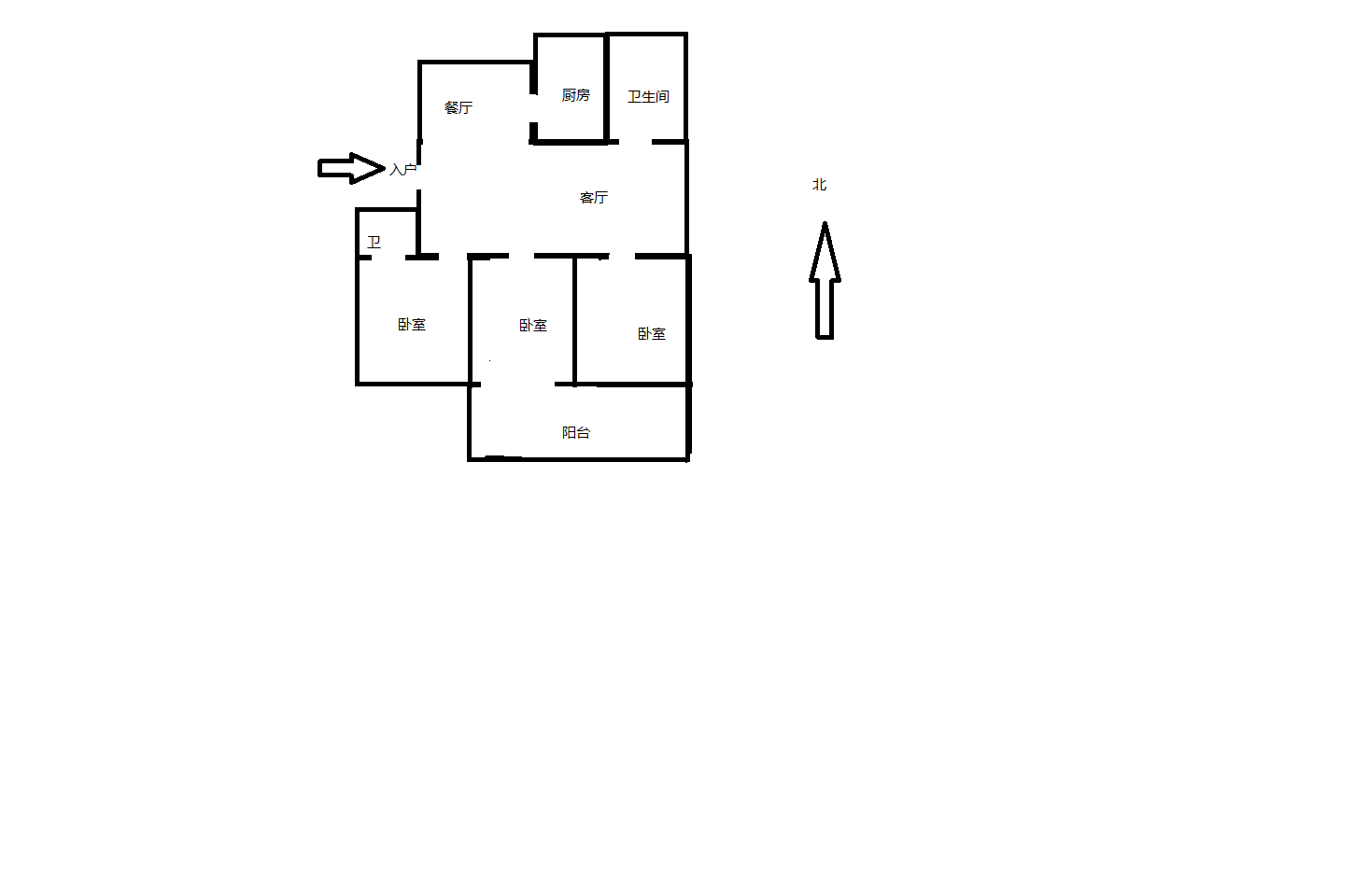 濠西园 3室2厅2卫 137.44m&sup2;