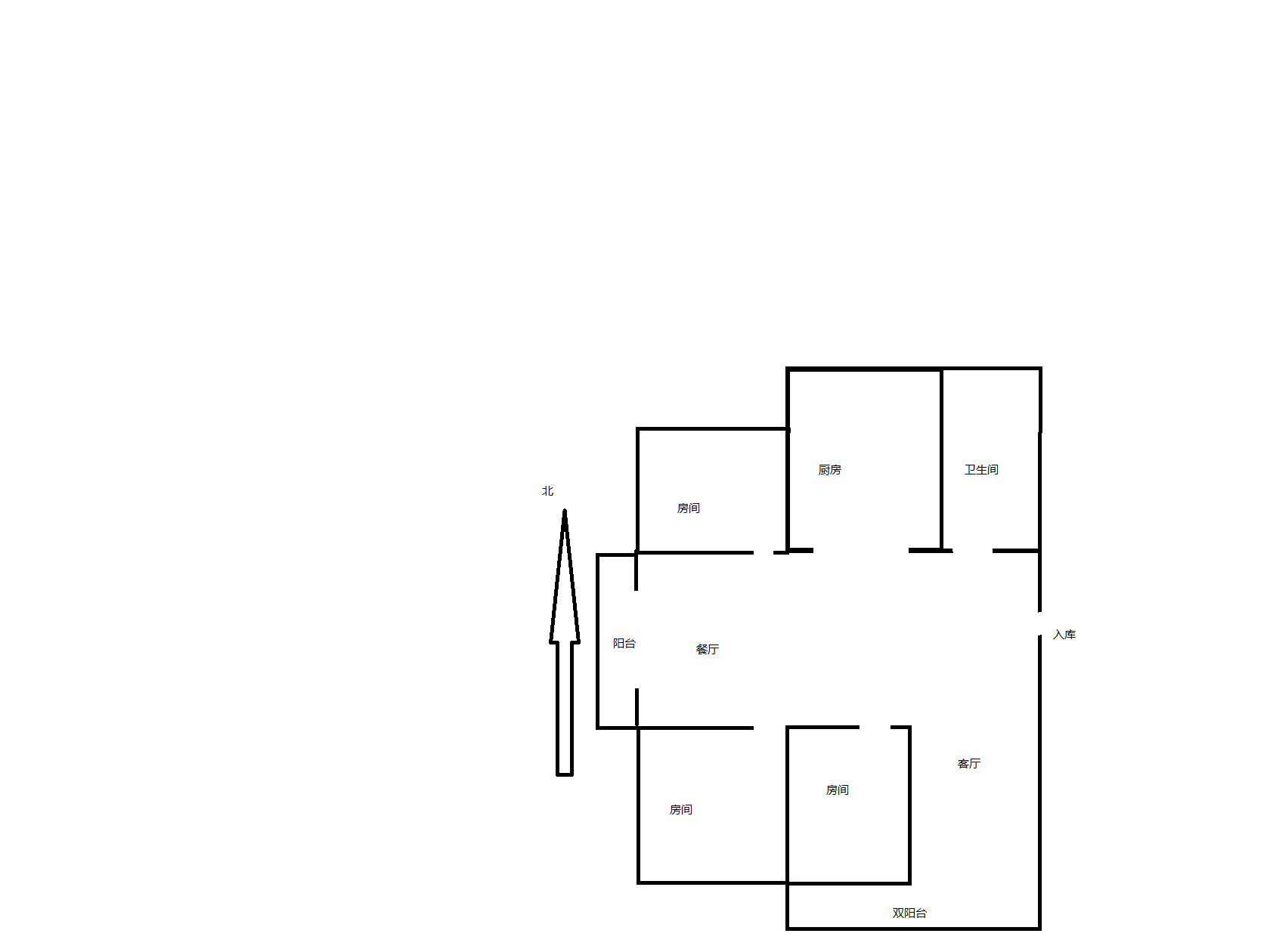 虹桥新苑 3室2厅1卫 141.75m&sup2;