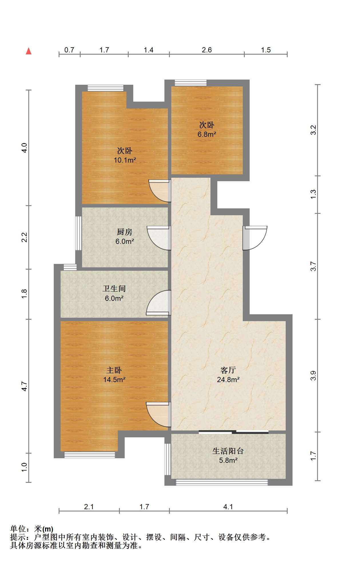 房东急售 北大街核心 精装洋房 满二 诚心卖
