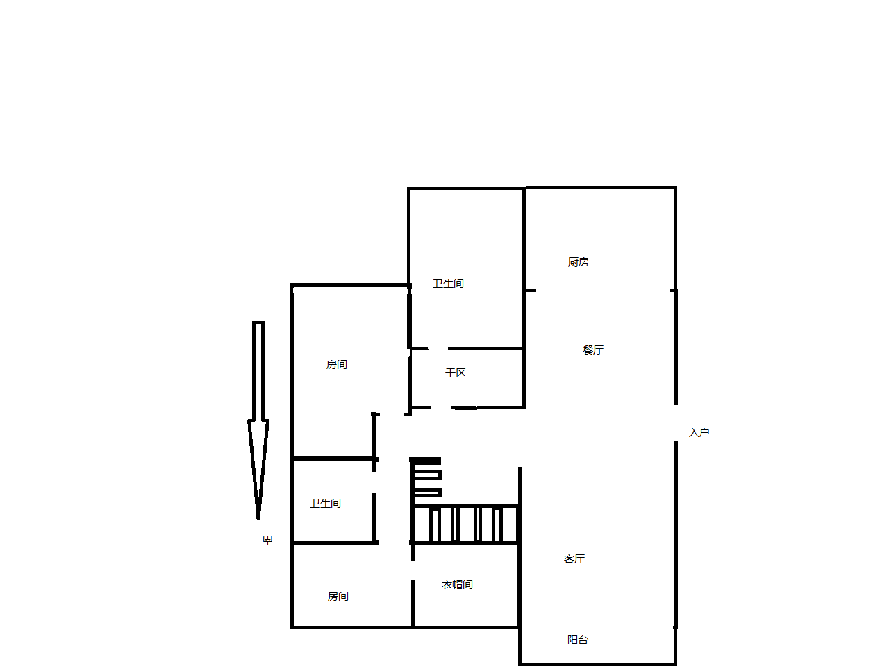 都市华城 4室2厅3卫 206.32m&sup2;