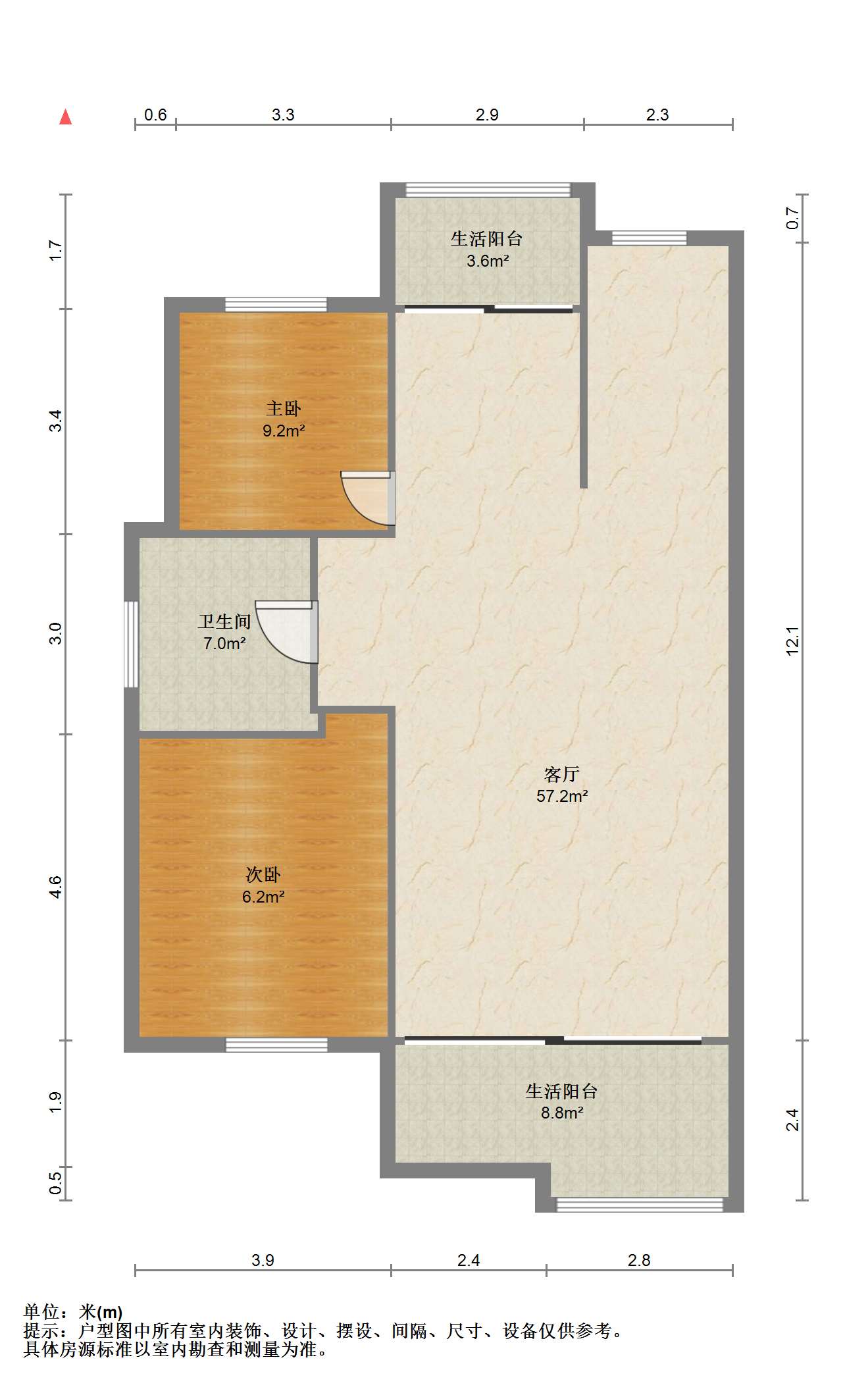 上善居西区 6室3厅3卫 509.00m²