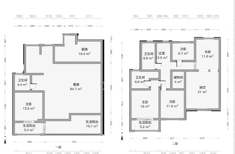 博园岚郡 5室2厅2卫 211.00m&sup2;