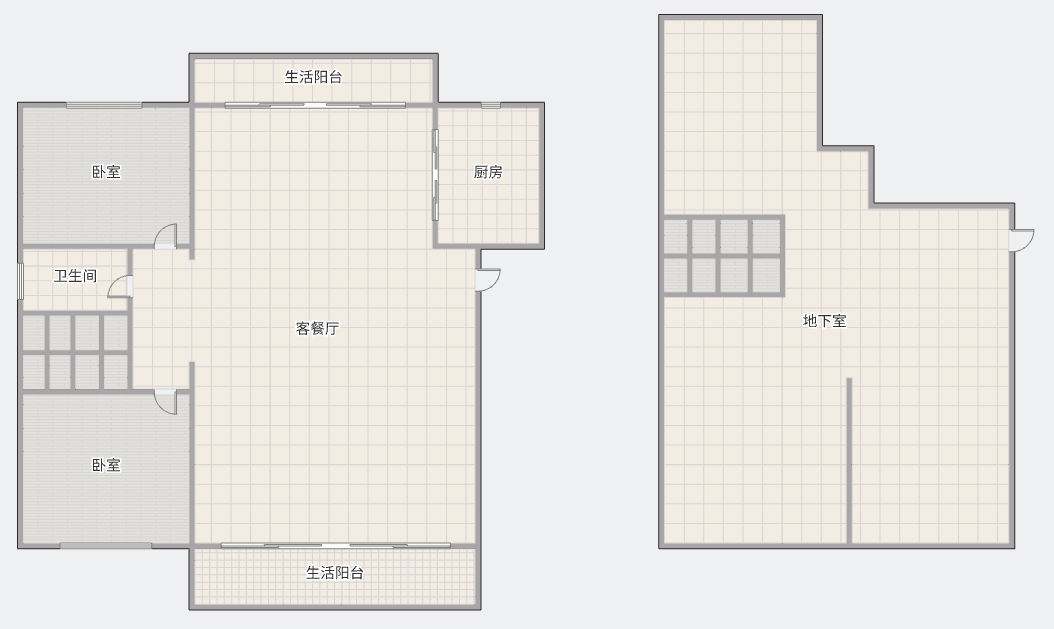绿城桂语江南 2室2厅1卫 221.11m&sup2;