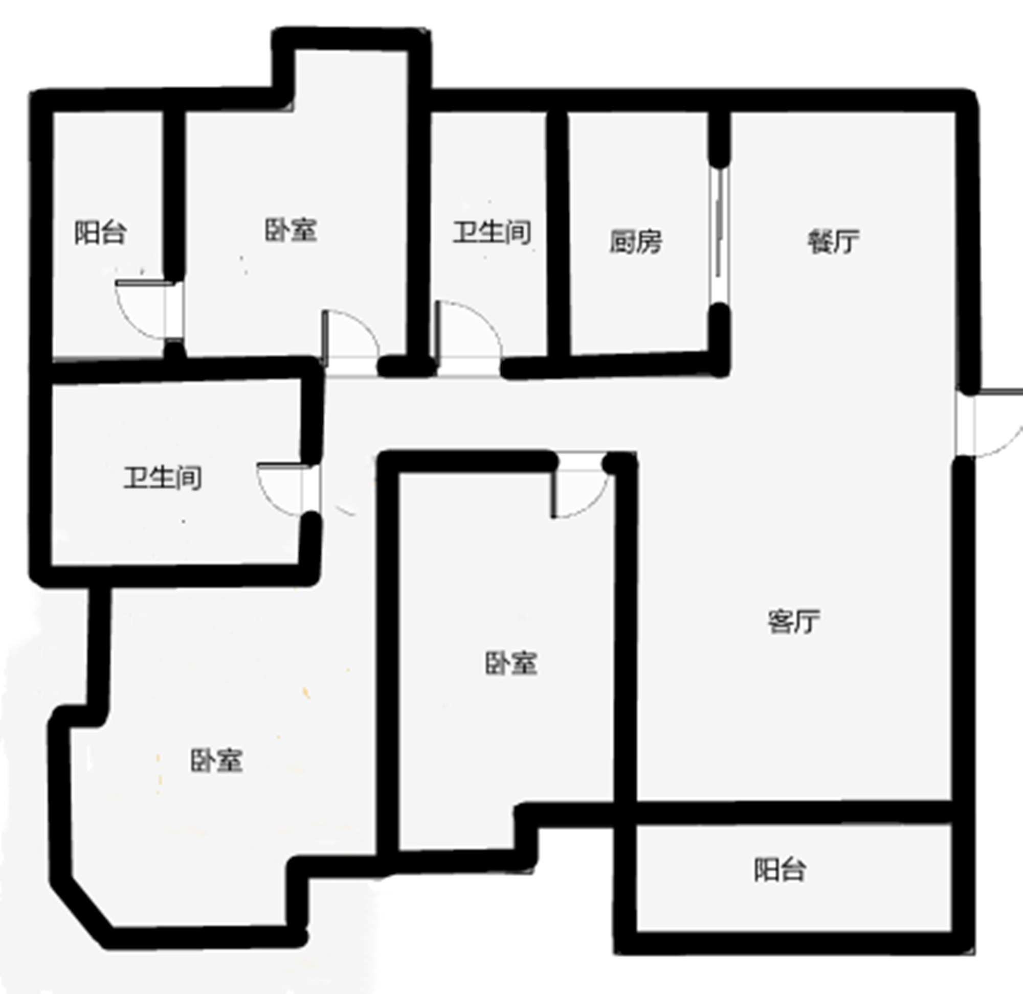 帝奥世伦名郡 3室2厅2卫 138m&sup2;
