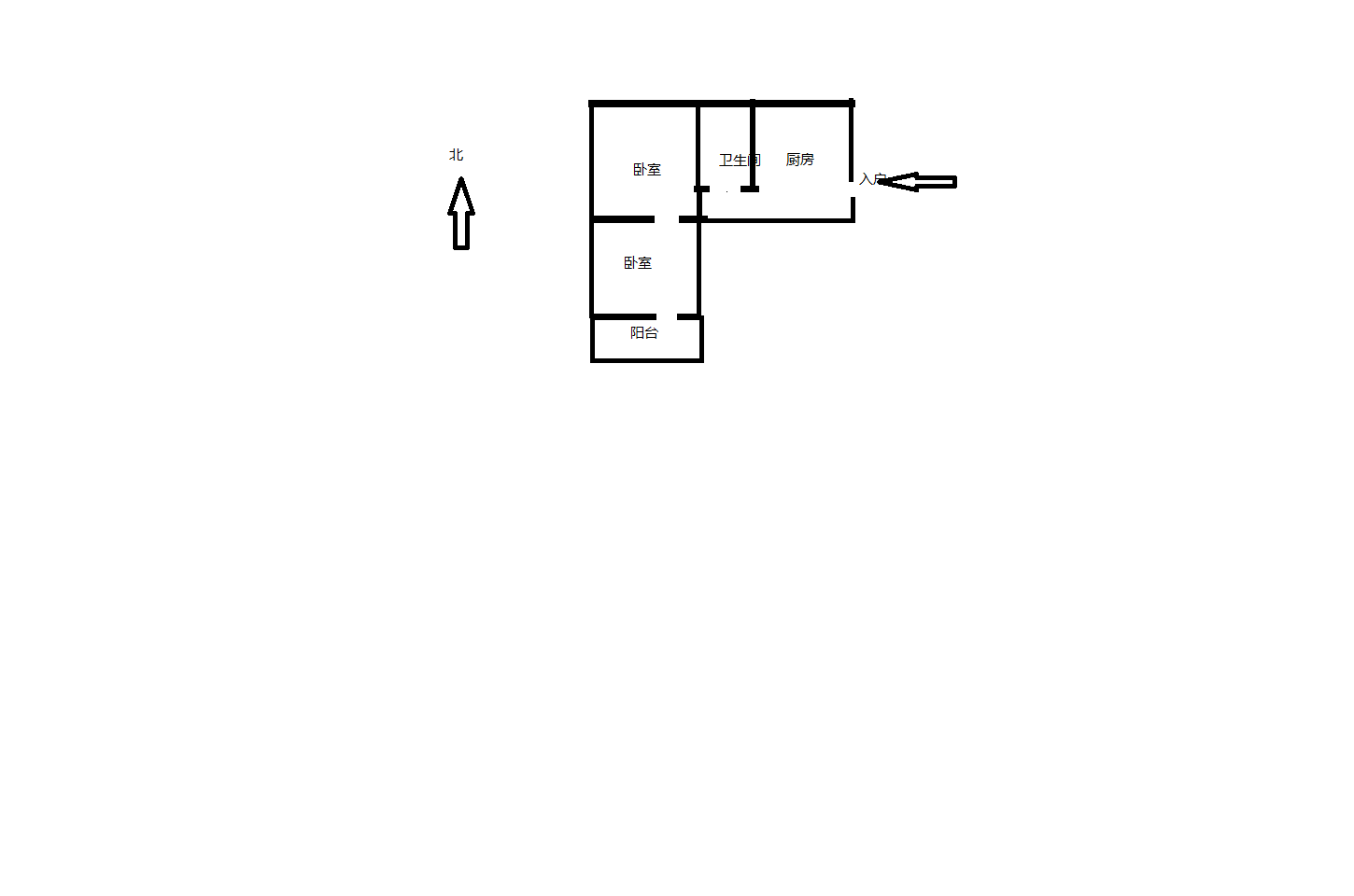 新建路新村(新建花苑) 2室1厅1卫 51.88m&sup2;