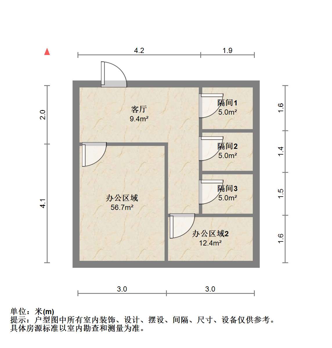南通万达广场 0室0厅0卫 79.00m&sup2;