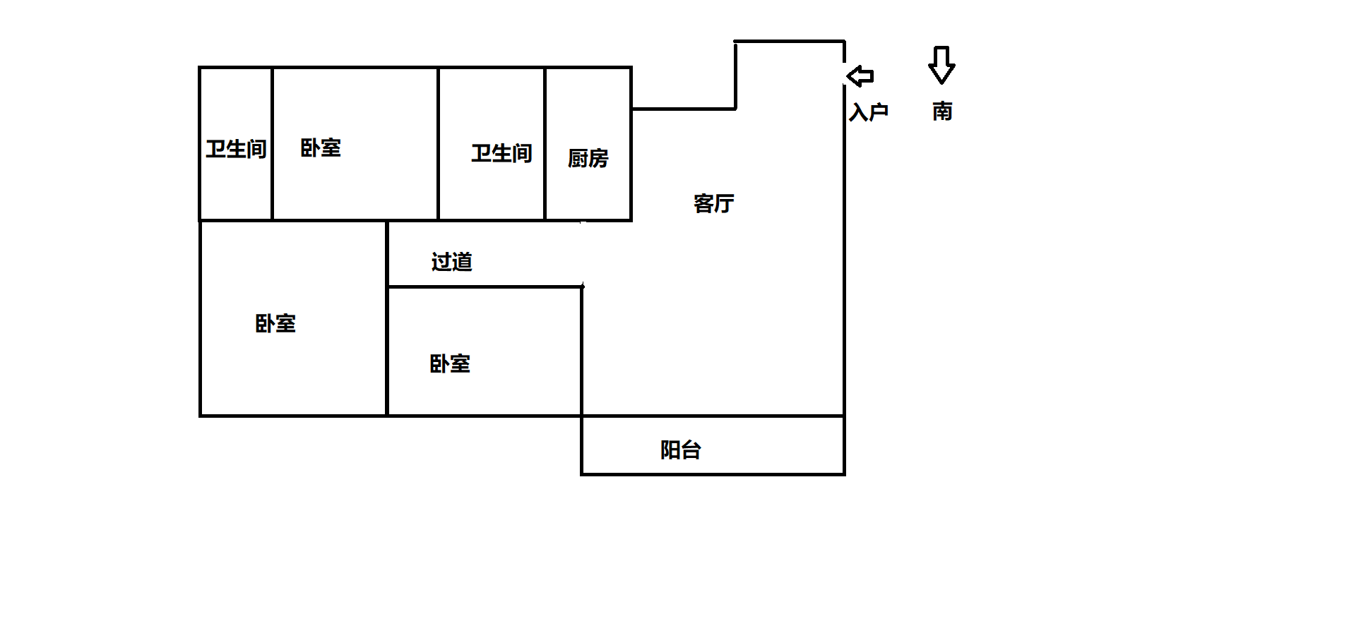 祥生云境 3室2厅2卫 133.7m&sup2;