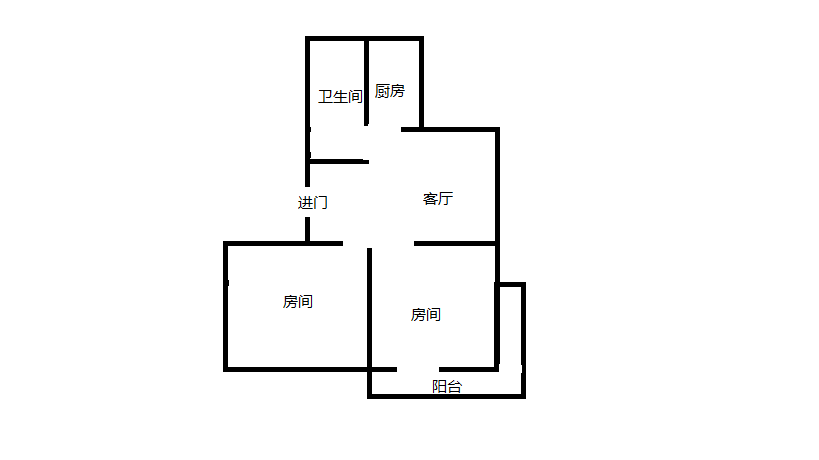 光明新村 2室1厅1卫 71.00m&sup2;