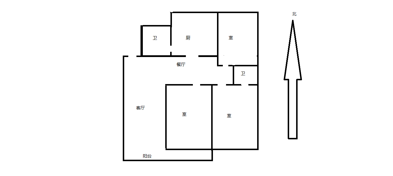 小石桥花苑 3室2厅2卫 132.99m²