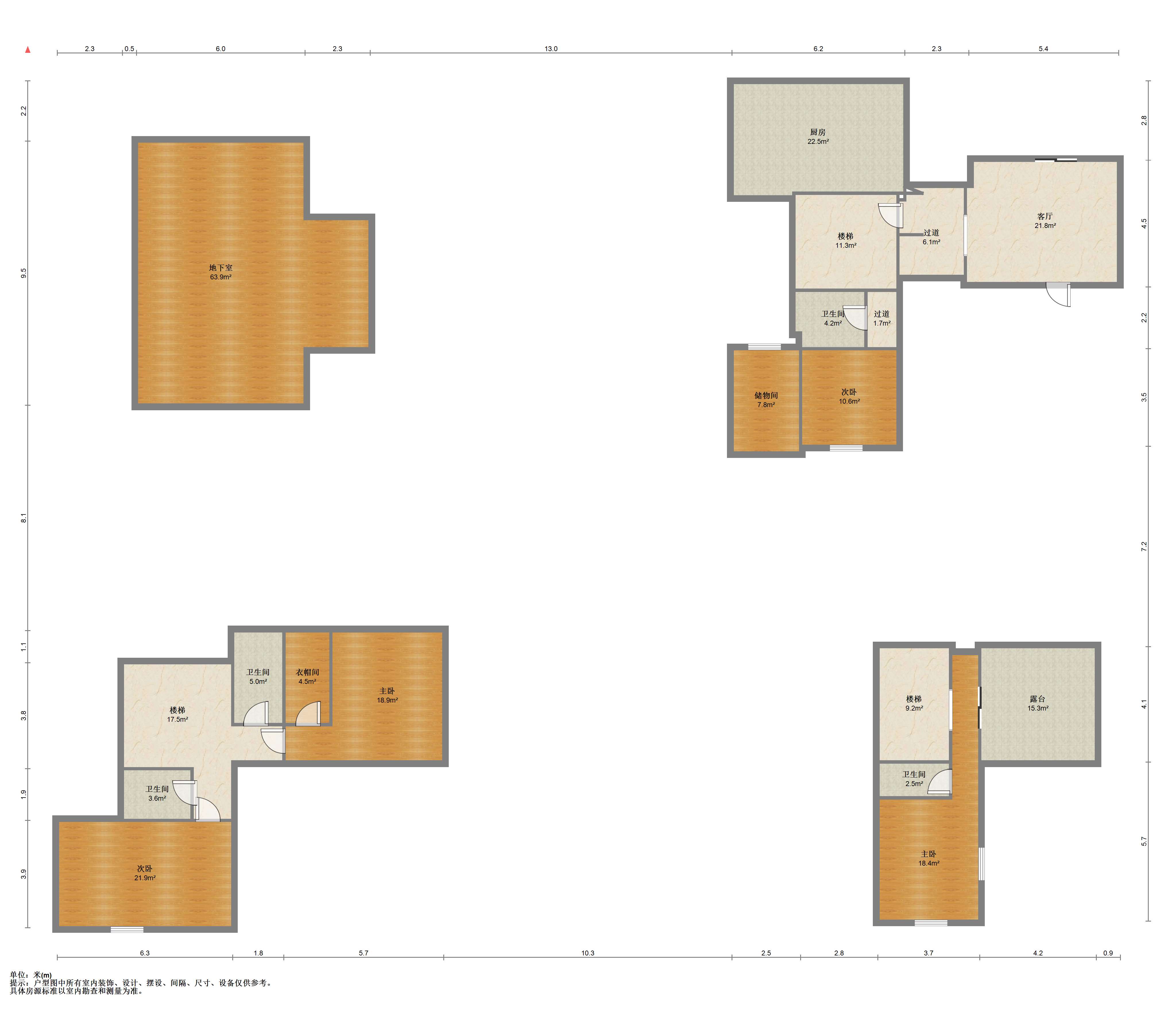 九间堂山居 4室2厅4卫 256m&sup2;