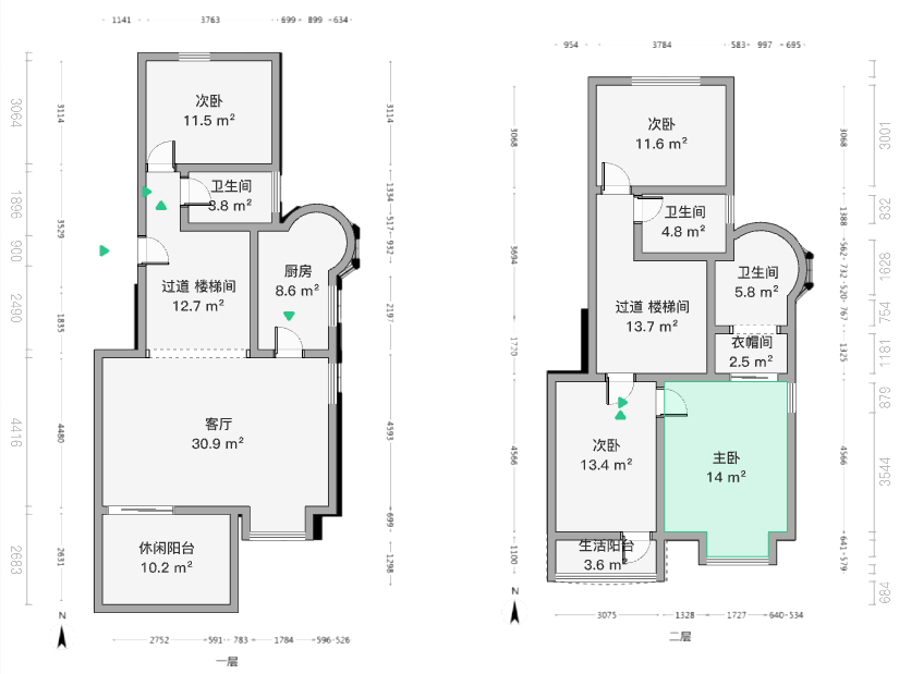 军山花园 4室2厅2卫 200m&sup2;