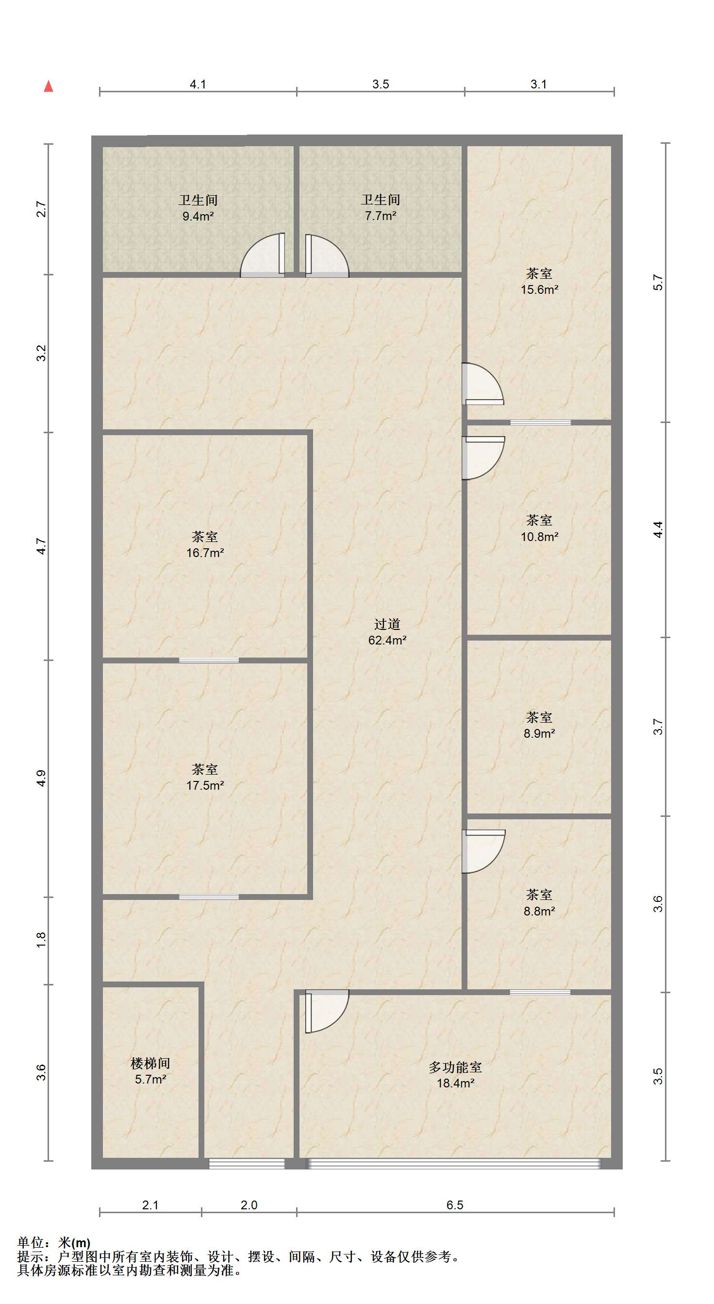 颐景苑 1室1厅1卫 180m&sup2;