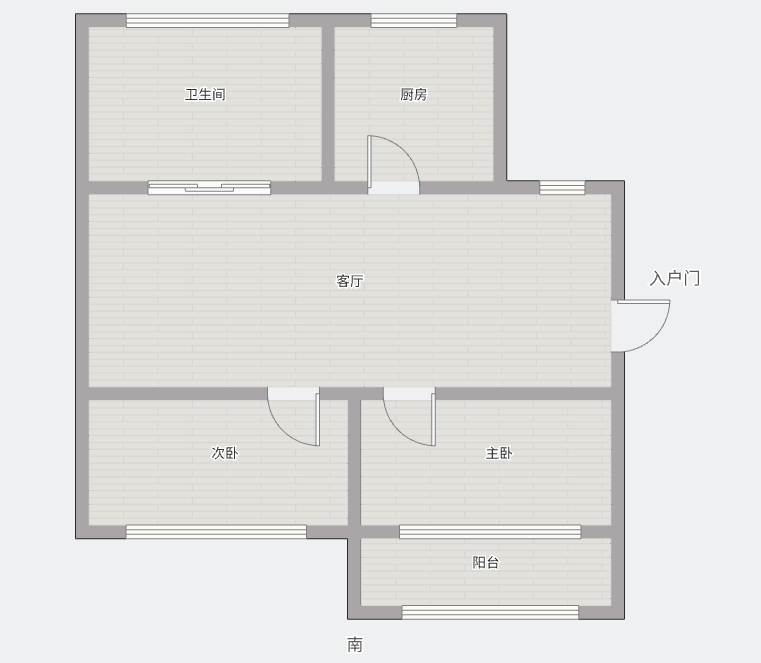 友谊家园 2室1厅1卫 90.00m&sup2;